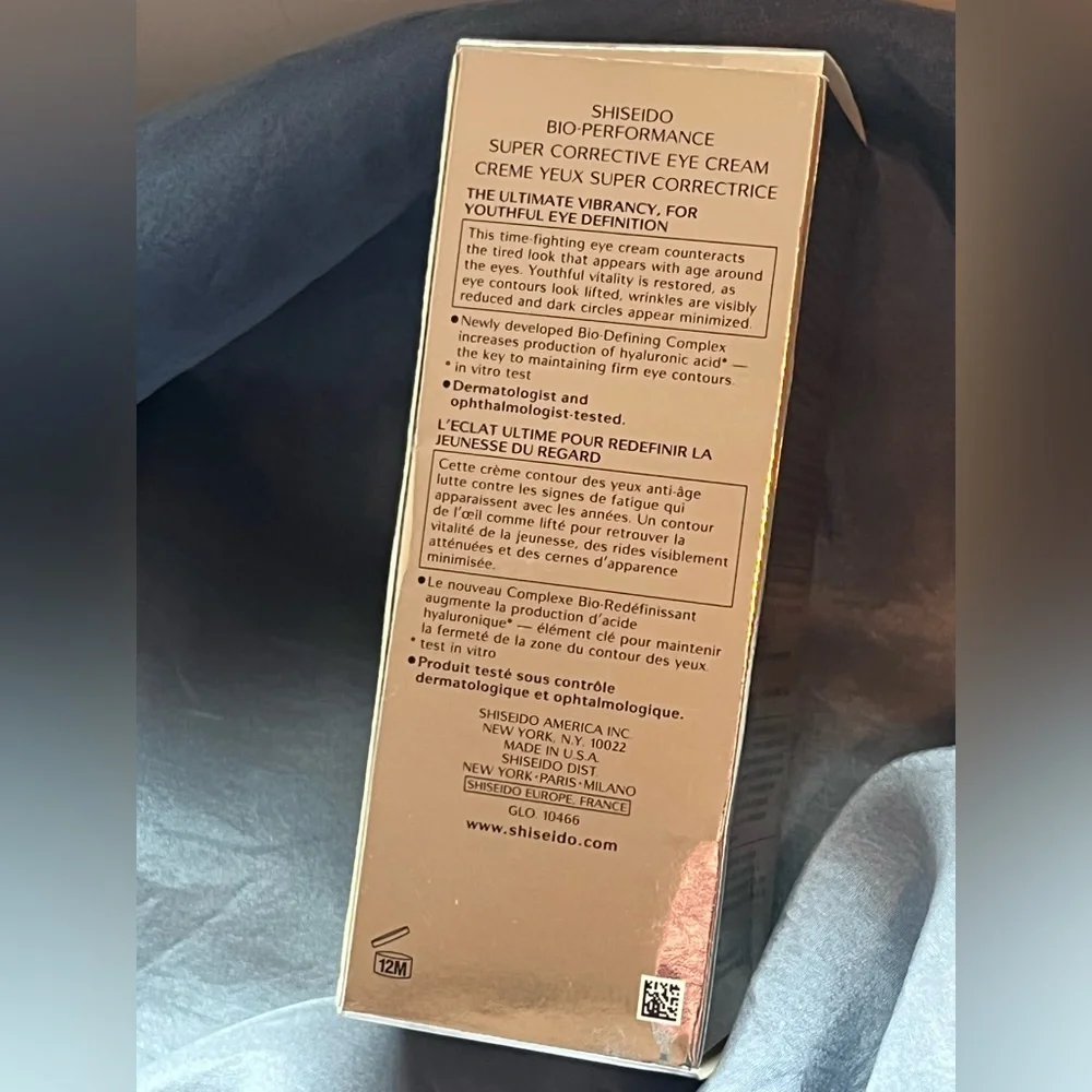 SHISEIDO Bio-Performance Super Corrective Eye Cream
15mL/.52oz NEW IN BOX - Picture 7 of 11